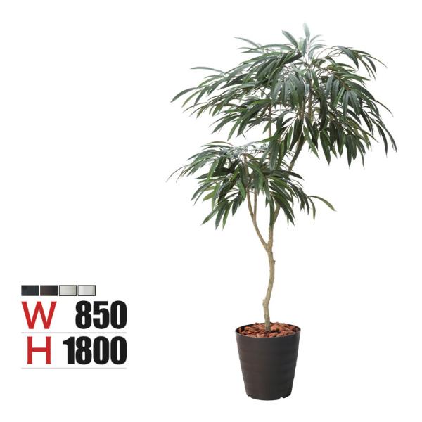 ポピー 観葉植物 ショウナンゴムポット フェイクグリーン 全長1800mm GLPS-1516