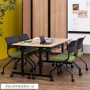 法人様限定 ミーティングチェア 椅子 プレソナ...の詳細画像4