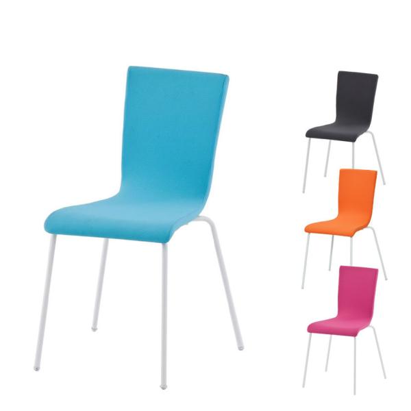 4脚セット ファブリックチェア 幅498×奥行530×高さ820mm