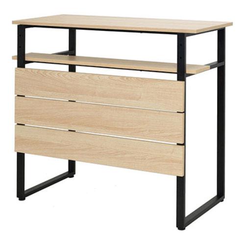 カフェステーション カウンターテーブル おしゃれ バーテーブル シンプル ハイテーブル キッチン ダ...