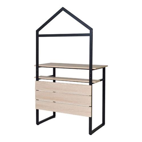 カフェステーション カウンターテーブル おしゃれ バーテーブル シンプル ハイテーブル キッチン ダ...