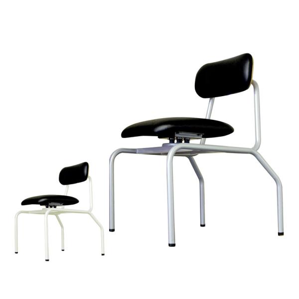 ソフトグルグチェア 動く座面 座面連動 長時間着座作業 快適 運動 幅530×奥行500×座面高45...