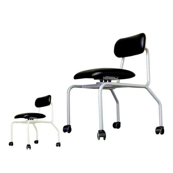 ソフトグルグチェア 動く座面 座面連動 長時間着座作業 快適 運動 幅540×奥行510×座面高45...