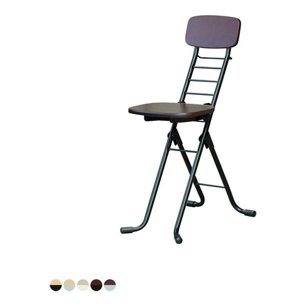 まとめ買い リリィチェアM 2脚セット 折りたたみ可能 MDF座面・背もたれ 完成品 日本製 小型作...