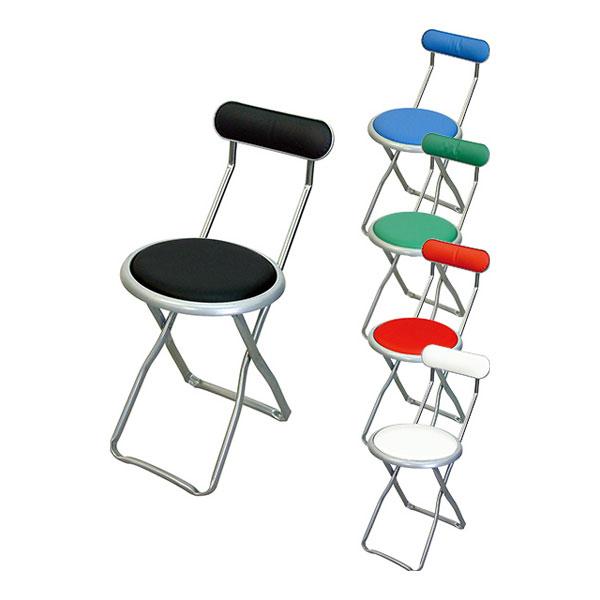 まとめ買い キャプテンチェア シルバーフレーム 6脚セット 折りたたみ可能(スライドリング方式) 完...