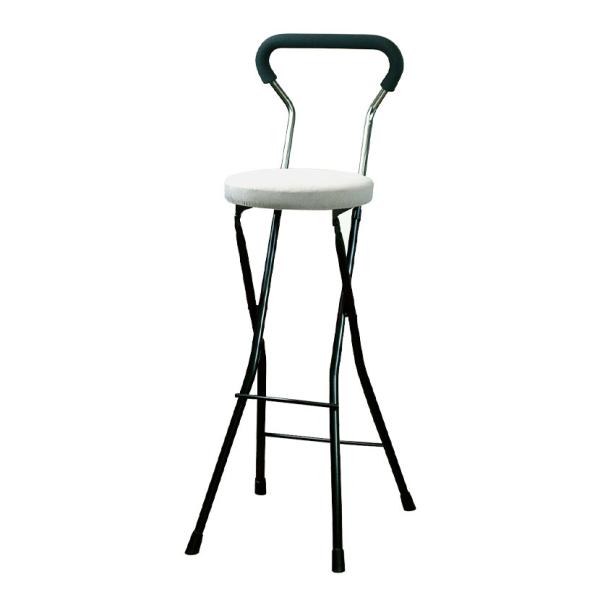 ソニッククッション ハイトール フォーディングチェア コンパクト 耐荷重80kg 幅370×奥行44...