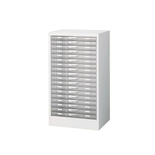 A3判書類整理ケース 床置型 ホワイト 幅490×奥行400×高さ880mm SE-A3W-P118...