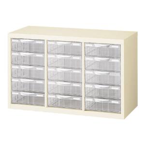 法人限定 レターケース A4 深型 3列10段 ユニットケース 透明引き出し