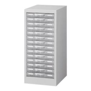 B4判書類整理ケース 床置型 ホワイト 幅311×奥行400×高さ700mm SE-B4W-P114...