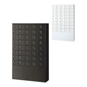 希少　ロッカー 貴重品ロッカー 鍵付き ダイヤル錠 20人用 2列10段 小物入れ