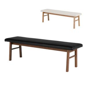 2人掛け ダイニングベンチ 合皮 PVCレザー ...の商品画像