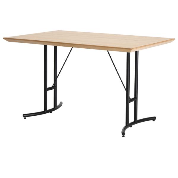 リビングダイニングテーブル 北欧 ナチュラルモダン スチール脚 幅1200×奥行800×高さ690m...