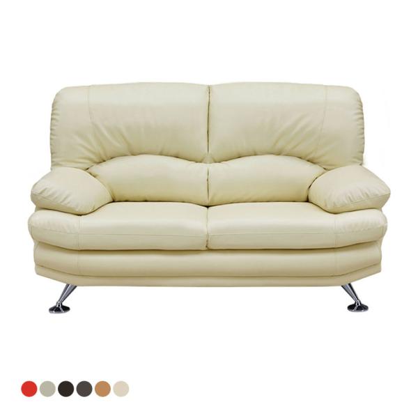 2人掛け ソファ ハイバック 合皮 Sweet スイート ソファー セミオーダー 合皮レザー 脚選択...