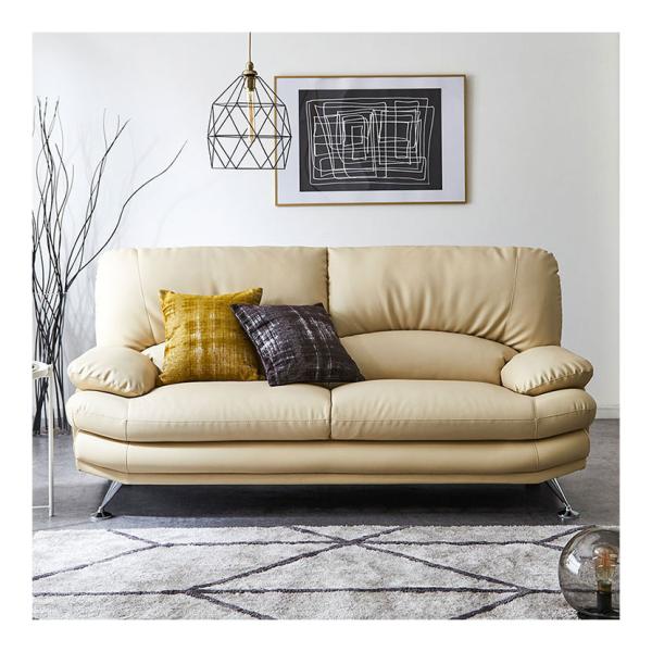 3人掛け ソファ ハイバック 合皮 Sweet スイート ソファー セミオーダー 合皮レザー 脚選択...