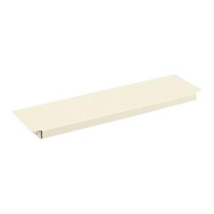 サカエ 作業台用オプション半中板(パールホワイト) 2枚取付で全面底板タイプ 適合天板:幅1500×...