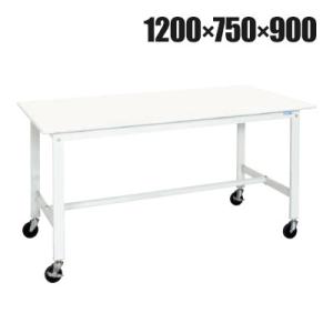 抗菌加工 サカエ 軽量作業台KHタイプ 移動式抗菌・抗ウイルス天板仕様 KH-49VPWSE 幅12...