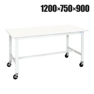 抗菌加工 サカエ 軽量作業台KHタイプ 移動式抗菌・抗ウイルス天板仕様 KH-49VPWYSE 幅1...
