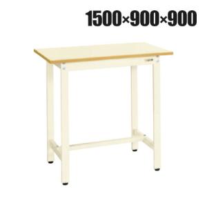 抗菌加工 サカエ 軽量立作業台KSDタイプ KSD-159PI 幅1500×奥行900×高さ900m...
