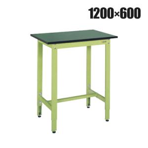 抗菌加工 サカエ 軽量高さ調整作業台TKK9タイプ 改正RoHS10物質対応 TKK9-126FE ...