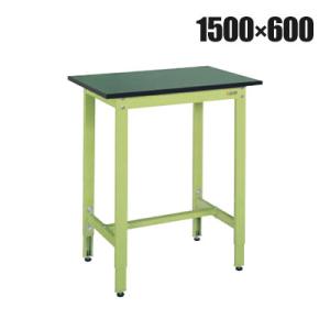 抗菌加工 サカエ 軽量高さ調整作業台TKK9タイプ 改正RoHS10物質対応 TKK9-156FE ...