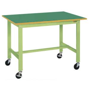 サカエ 軽量作業台KKタイプ 移動式 直進安定金具無し 幅900×奥行600×高さ840mm KK-...