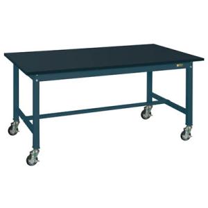 サカエ 中量作業台KTタイプ 移動式 幅1800×奥行900×高さ830mm KT-703CHCBD