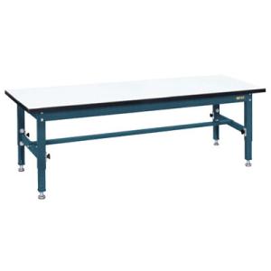 サカエ 中量高さ調整作業台 TKT5タイプ 幅1800×奥行750×高さ500〜650mm TKT5...