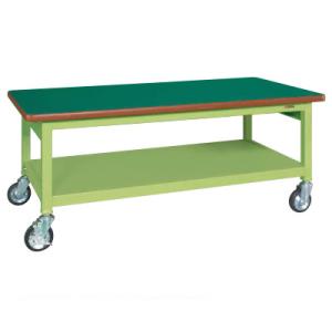 サカエ 重量作業台GWBタイプ 移動式 幅1800×奥行900×高さ740mm GWBF-189