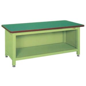 サカエ 超重量作業台Wタイプ 背 側板付き 幅1800×奥行800×高さ740mm WF-18P