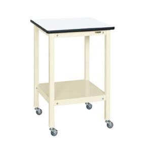 サカエ サポートテーブル キャスター付き 幅600×奥行450×高さ740mm SRH-645RI