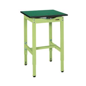 サカエ 回転作業台高さ調整タイプ 改正RoHS10物質対応 幅600×奥行600×高さ760〜960...