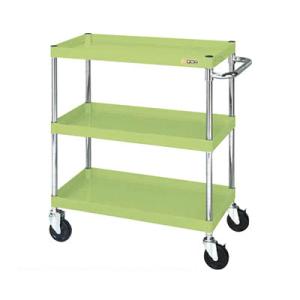 サカエ CSパールワゴン 中量タイプ 直進安定金具付き 幅600×奥行400×高さ880mm CSP...