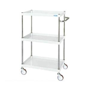 サカエ CSパールワゴン 中量タイプ 幅750×奥行500×高さ1200mm CSP-75123SE...