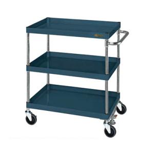 サカエ CSパールワゴン 中量タイプ フロアストッパー付き 幅750×奥行500×高さ880mm C...