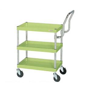 サカエ CSパールワゴン 中量 ハイタイプ取手 幅600×奥行400×高さ740mm CSP-607...