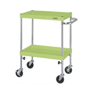 サカエ CSパールワゴン 高さ調整タイプ 幅750×奥行500×高さ725〜975mm TCSP-7...