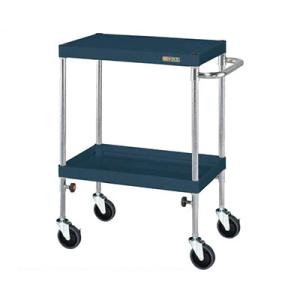 サカエ CSパールワゴン 高さ調整タイプ 幅750×奥行500×高さ725〜975mm TCSP-7...