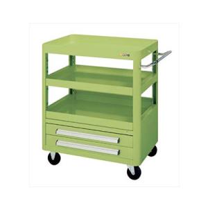 サカエ エースワゴン 天板皿型 幅750×奥行500×高さ880mm B-21B