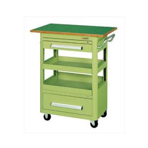 サカエ エースワゴン 天板付き 幅750×奥行500×高さ900mm A-36AT