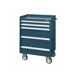 サカエ キャビネットワゴン 幅700×奥行480×高さ1025mm CV-1061W