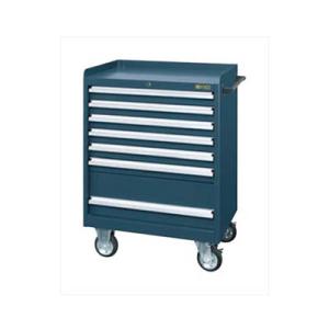 サカエ キャビネットワゴン 幅700×奥行480×高さ1025mm CV-1072D