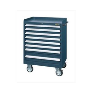 サカエ キャビネットワゴン 幅700×奥行480×高さ1025mm CV-1081D