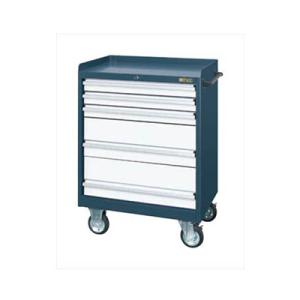 サカエ キャビネットワゴン 幅700×奥行480×高さ1025mm CV-1051DW