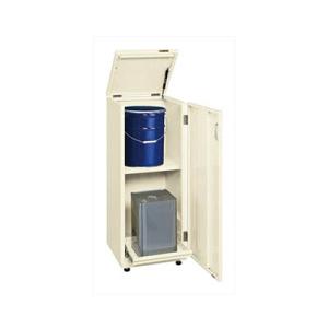 サカエ 一斗缶保管庫 一斗缶 ペール缶兼用タイプ 固定式 幅425×奥行415×高さ1070mm K...