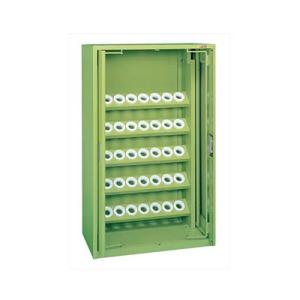 サカエ ツーリングキャビネット 前扉横収納式 幅900×奥行450×高さ1450mm TLK-35A