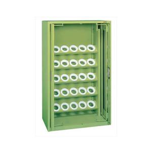 サカエ ツーリングキャビネット 前扉横収納式 幅900×奥行450×高さ1450mm TLK-25B