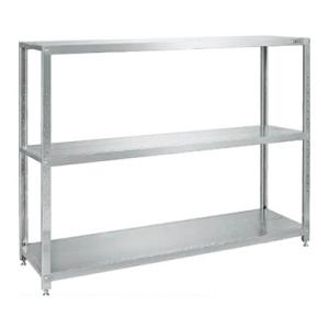 サカエ ステンレスサカエラック 固定タイプ 幅1500×奥行550×高さ1200mm STN2-15...