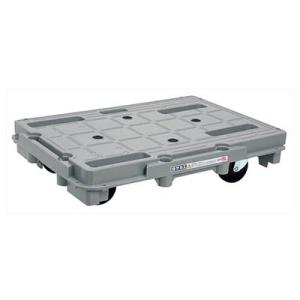 サカエ 樹脂台車 スタッキング 連結仕様4輪自在タイプ 幅720×奥行520×高さ150mm SCR...