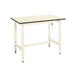 サカエ 帯電防止マット張高さ調整作業台DSS 改正RoHS10対応 幅1200×奥行750×厚み74...