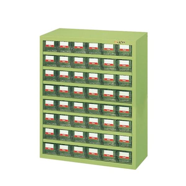 サカエ ハニーケース・樹脂ボックス HFW-48TL 小物キャビネット 工場 幅900×奥行450×...